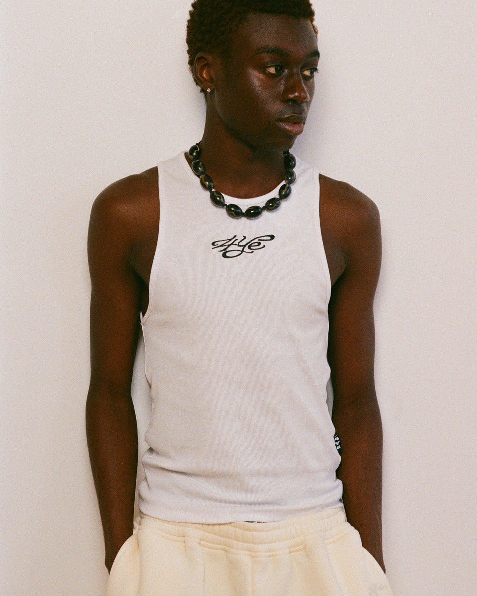 Signature Tank - White/Black