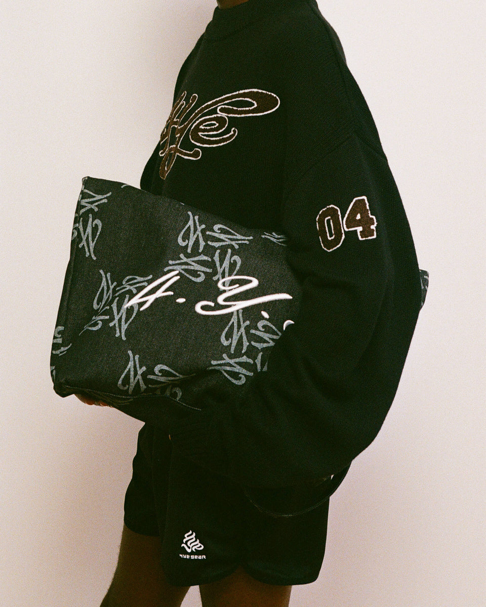 All In Denim Bag - Black