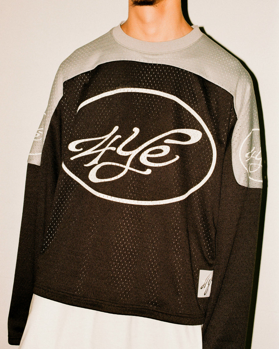 Signature Mesh Jersey - Black/Grey