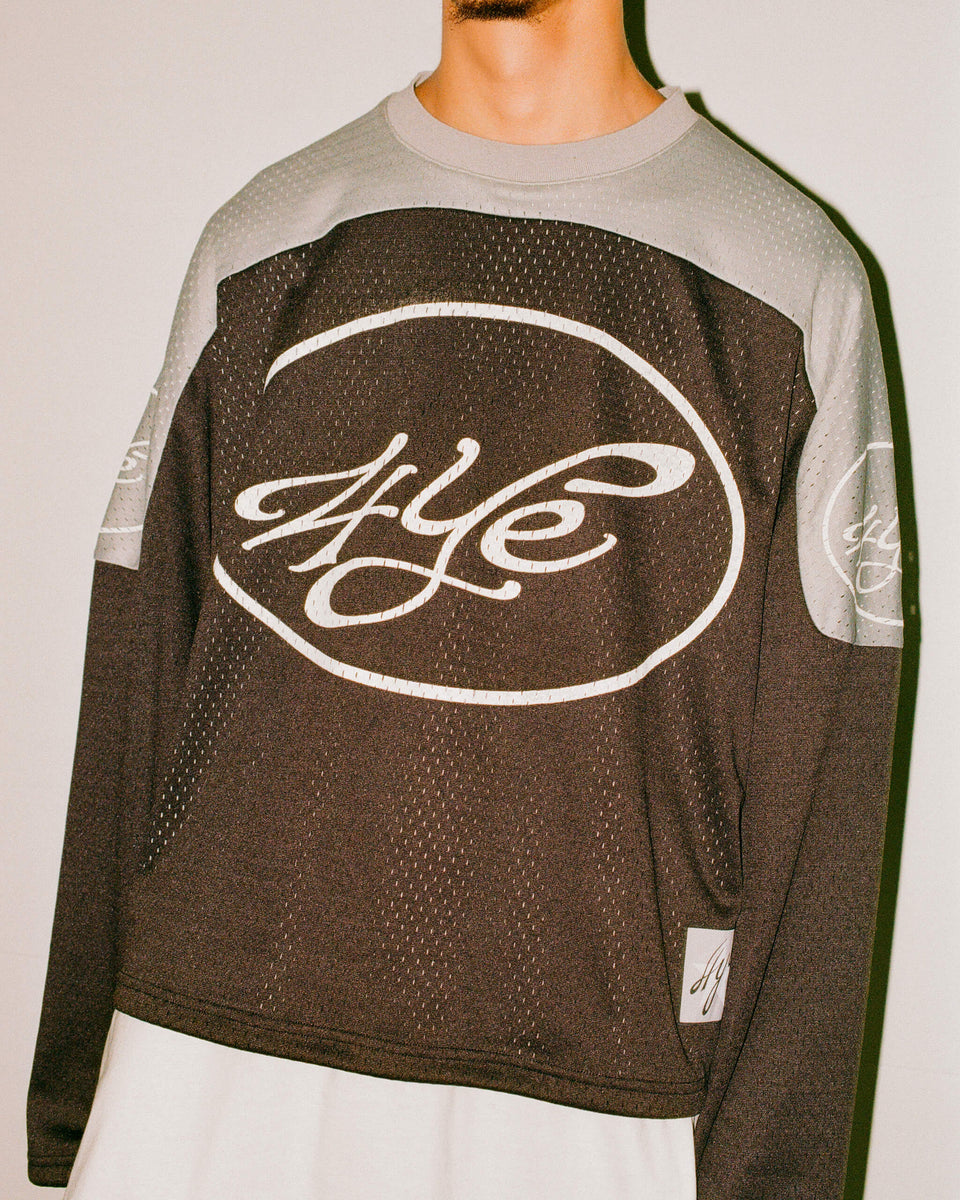 Signature Mesh Jersey - Black/Grey