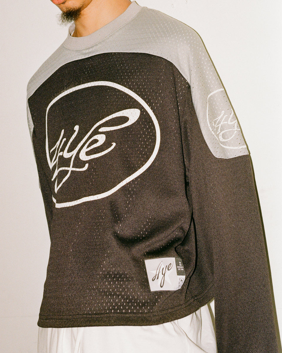 Signature Mesh Jersey - Black/Grey