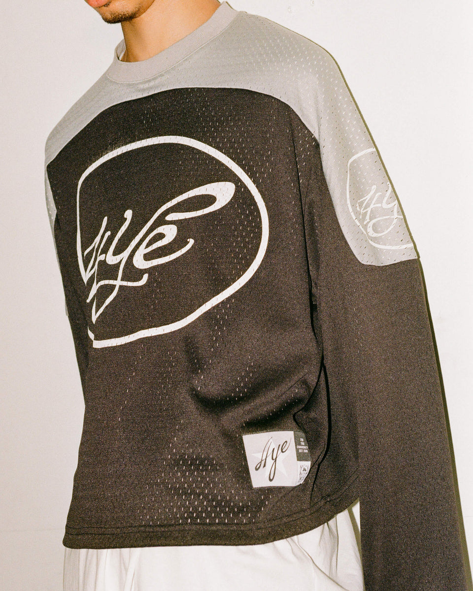 Signature Mesh Jersey - Black/Grey