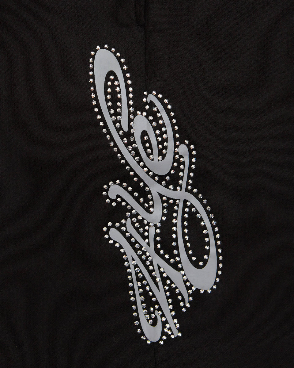 Rhinestone Short - Black (SP26) (PR)