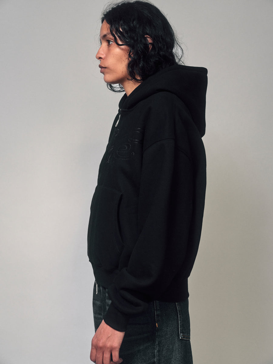 Signature Zip Hoodie - Black/Black (SP26) (PR)