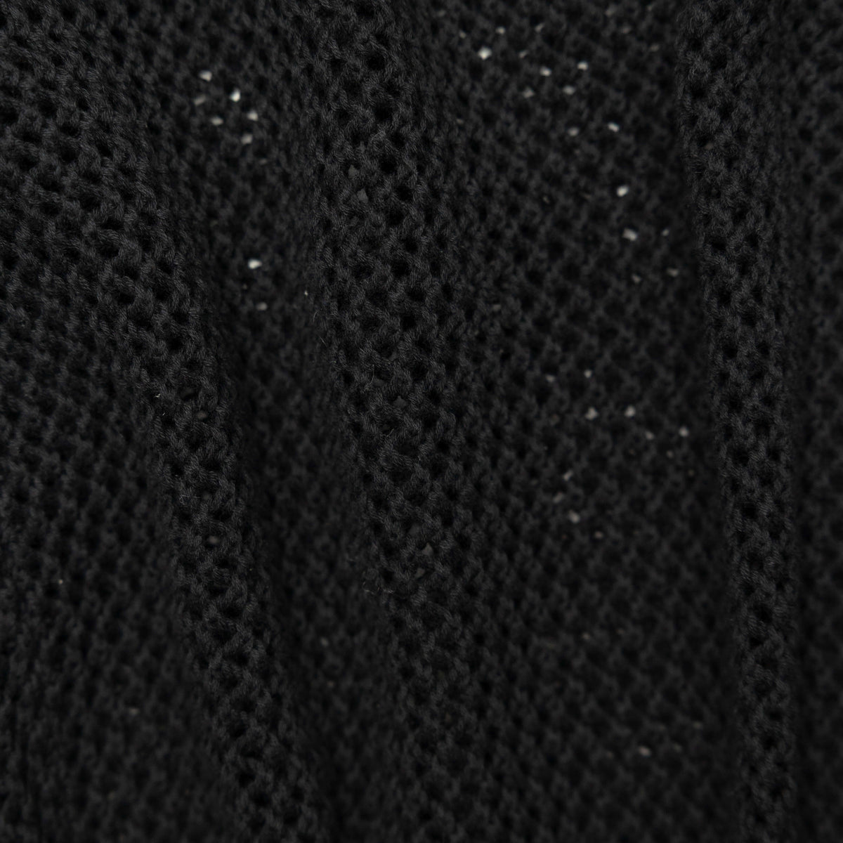 Knit Track Jacket - Black