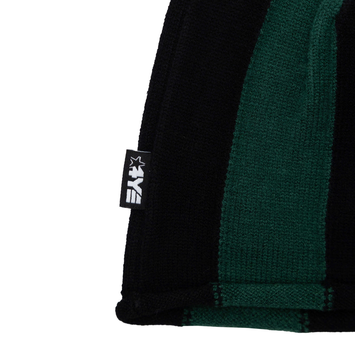 Arch Beanie - Black/Dark Green
