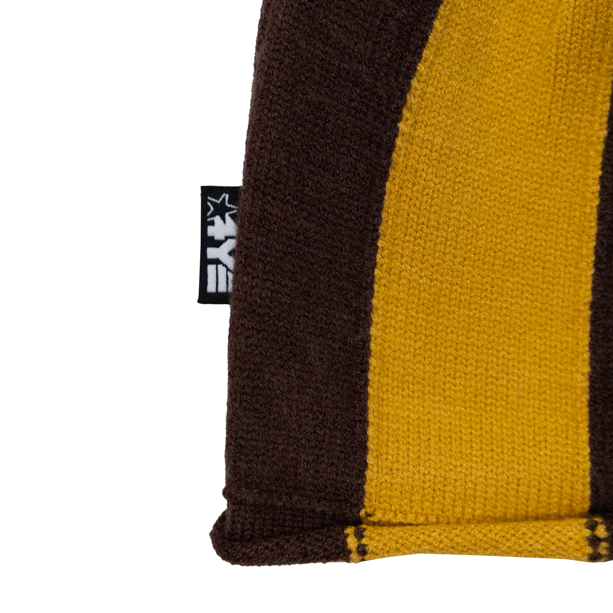 Arch Beanie - Brown/Gold