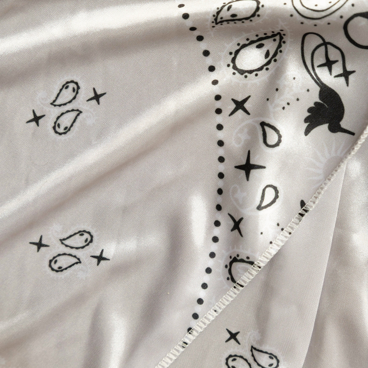 Paisley Durag - Cream