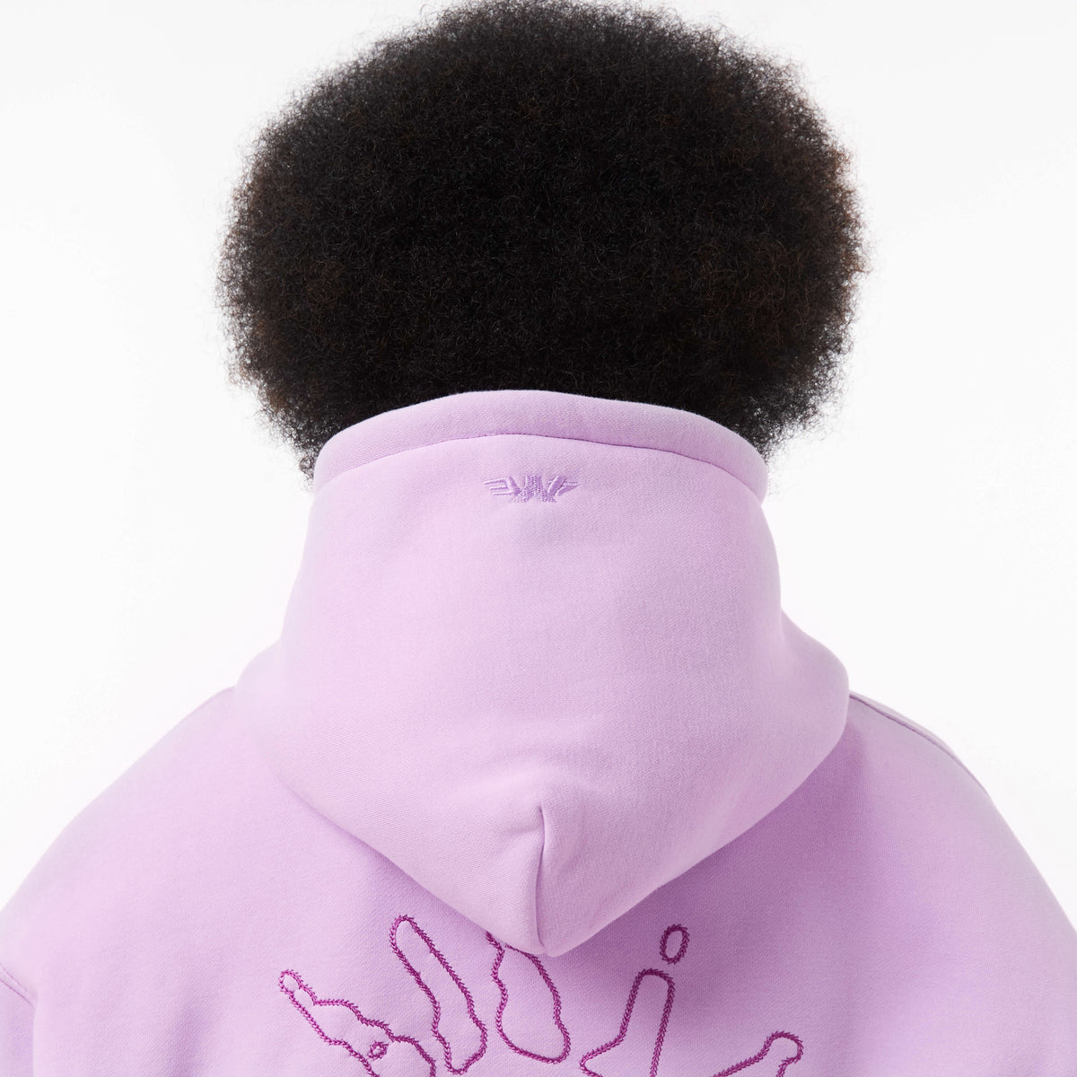 Signature Zip Hoodie - Lavender