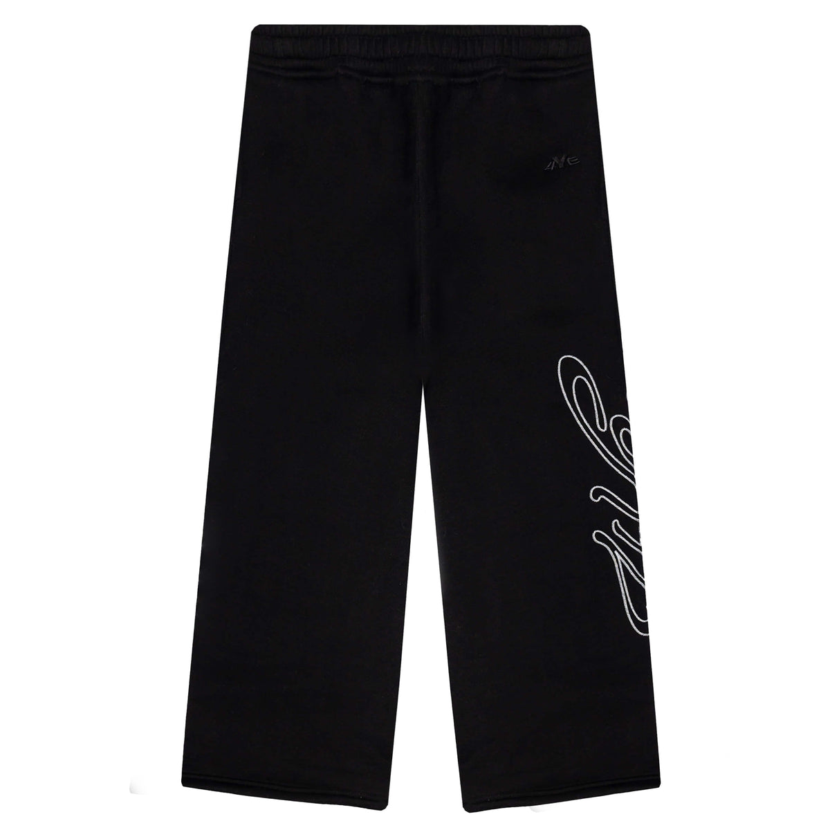Signature Wide Pant - Black/White