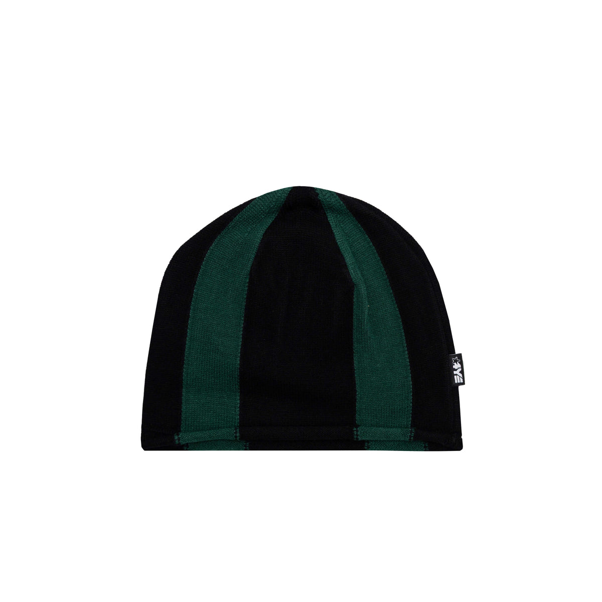 Arch Beanie - Black/Dark Green