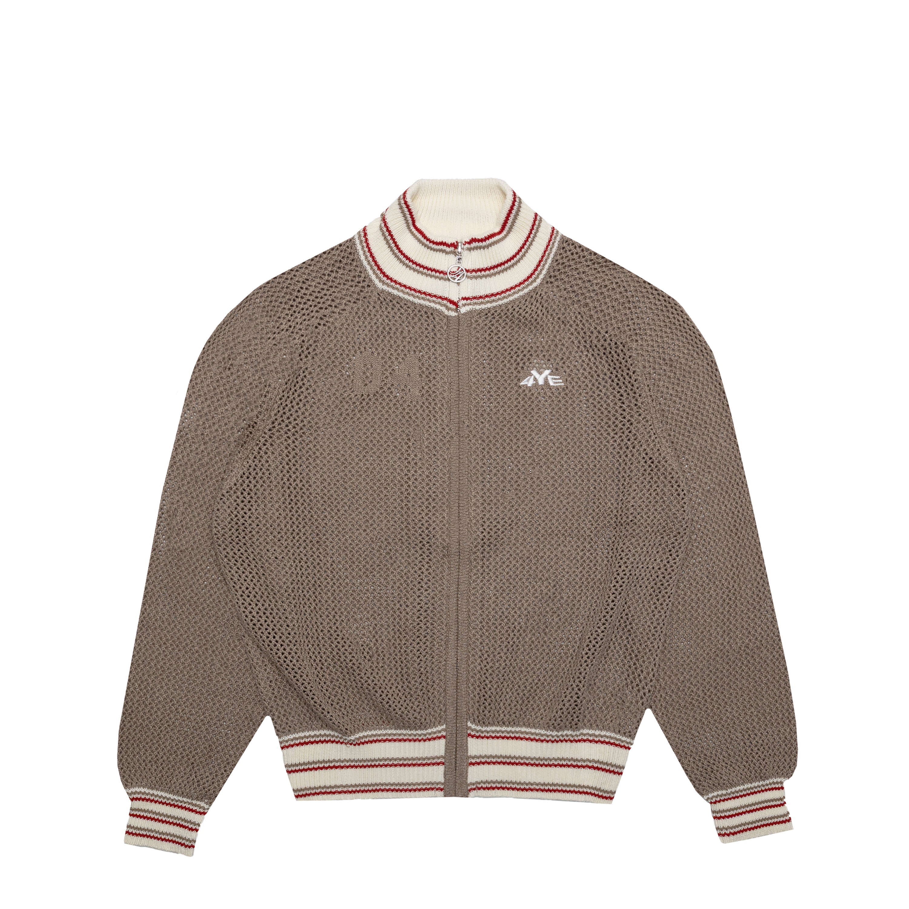 Knit Track Jacket - Tan – 4YE