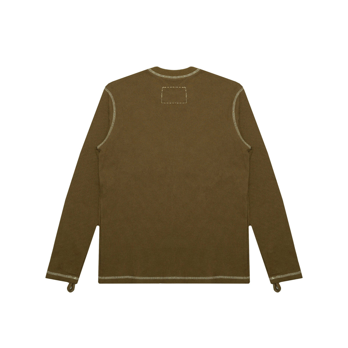 Signature Waffle Top - Brown/Gold