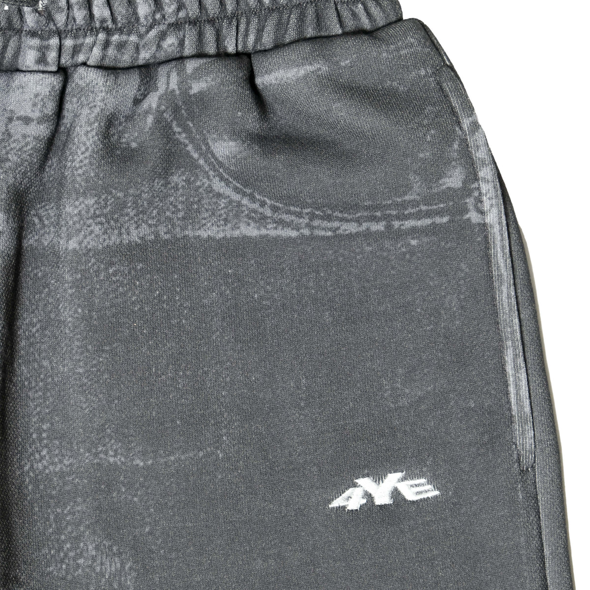 Denim Trompe l'oeil Short