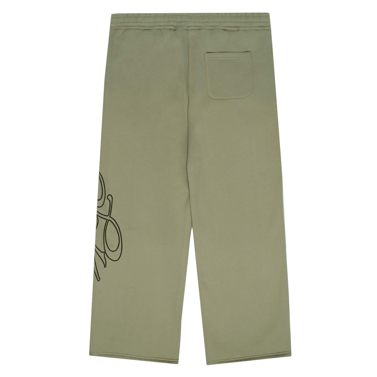 Signature Wide Pant - Sage/Black