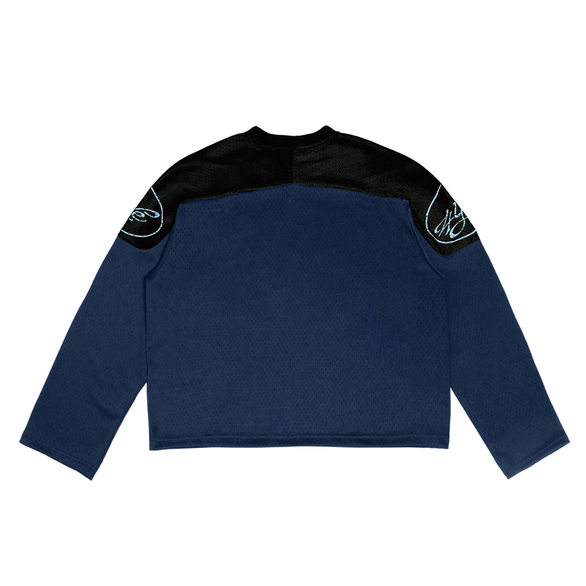 Signature Mesh Jersey - Navy/Lt. Blue