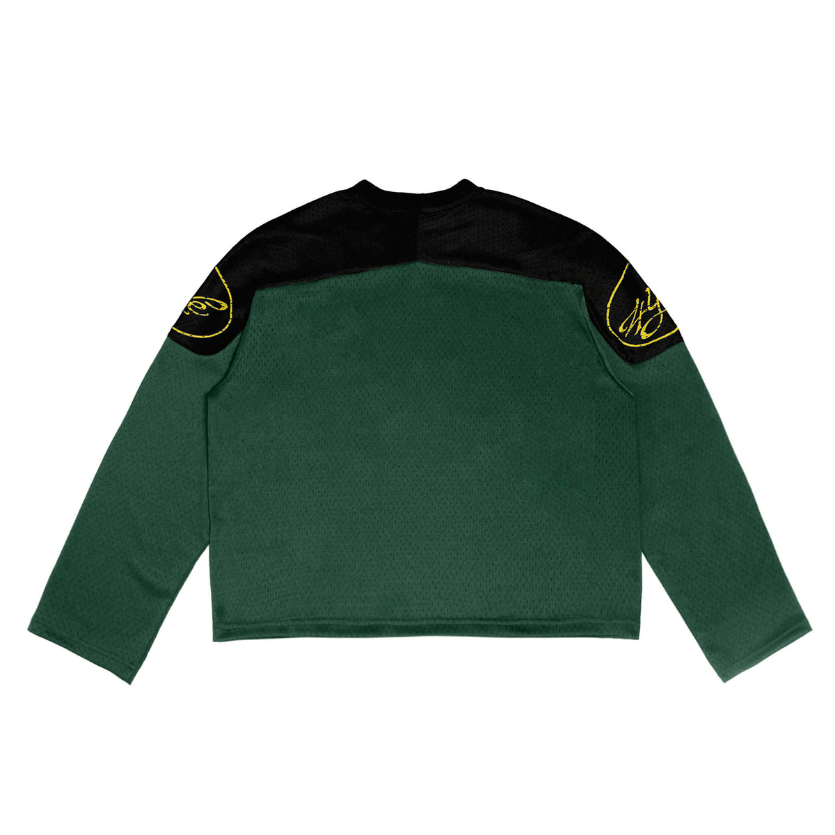 Signature Mesh Jersey - Dark Green/Gold