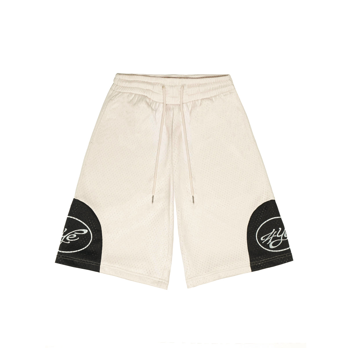 Signature Mesh Short - Ivory/Black