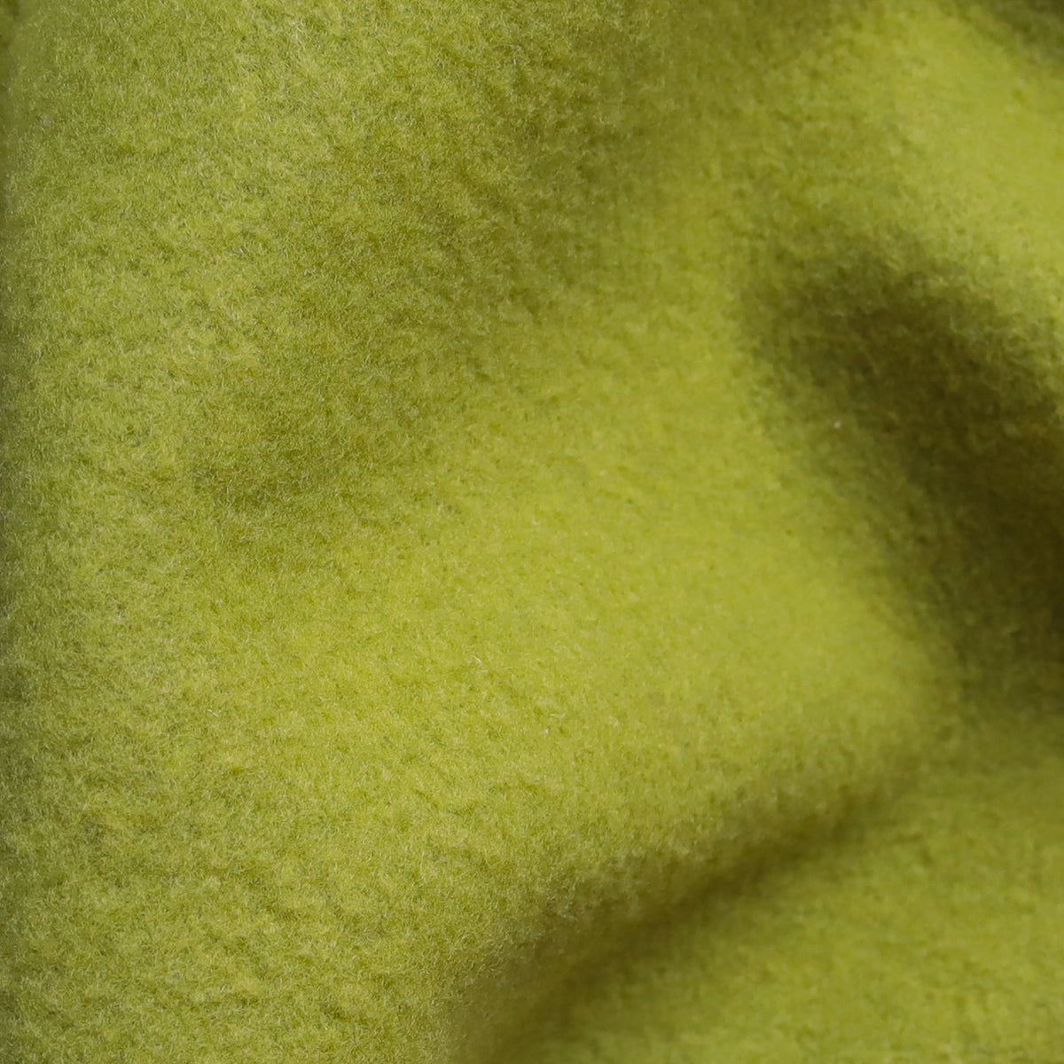 Detailed fabric view of the 4YE Signature Logo Zip Hoodie in Matcha Green. The hoodie features 325 GSM brushed medium weight fleece offering ultimate comfort and warmth, including high-quality chain stitch embroidery and a 2-way YKK zipper, showcasing a trendy cropped and boxy fit.