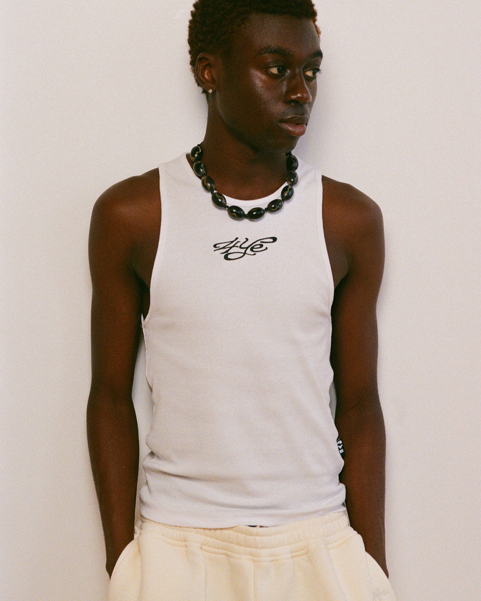 Signature Tank - White/Black