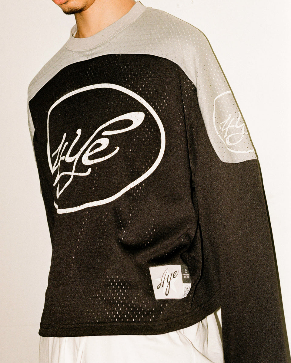 Signature Mesh Jersey - Black/Grey