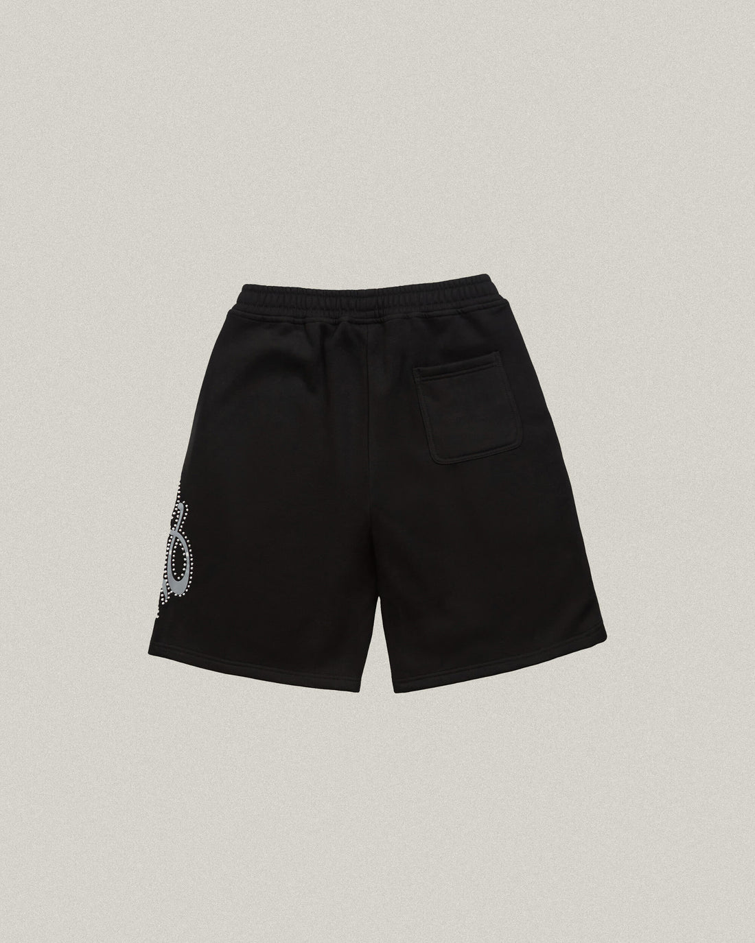 Signature Rhinestone Short - Black