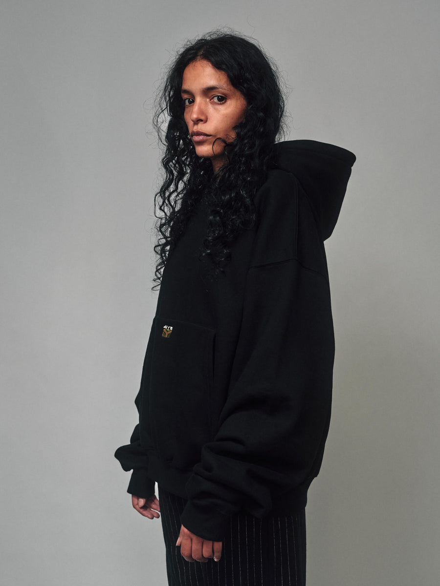 Flag Hoodie - Black