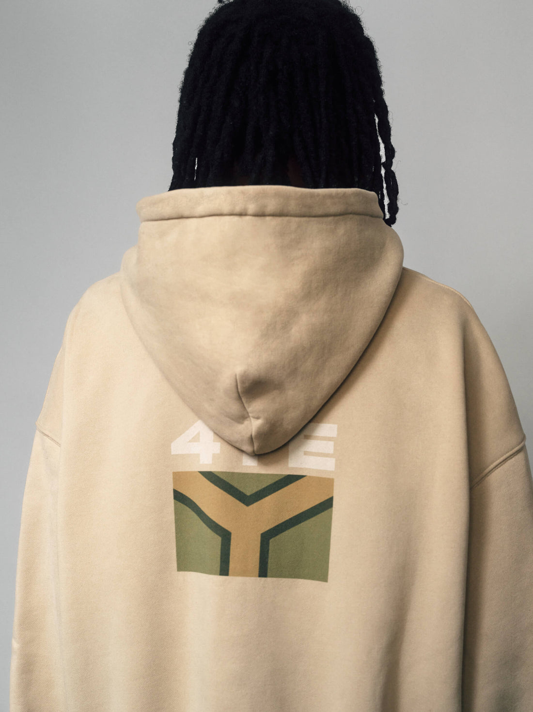 Flag Hoodie - Oat