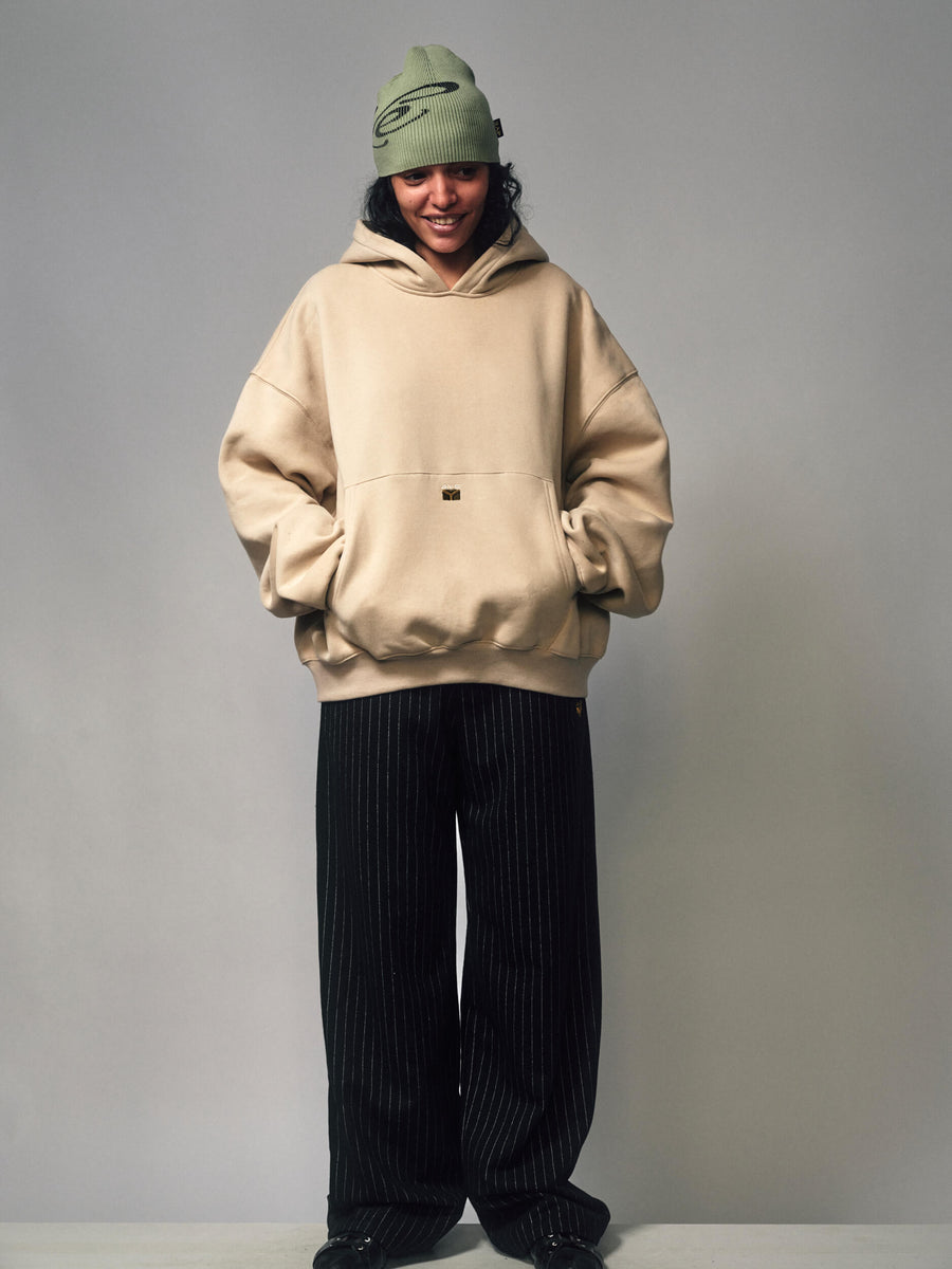Flag Hoodie - Oat