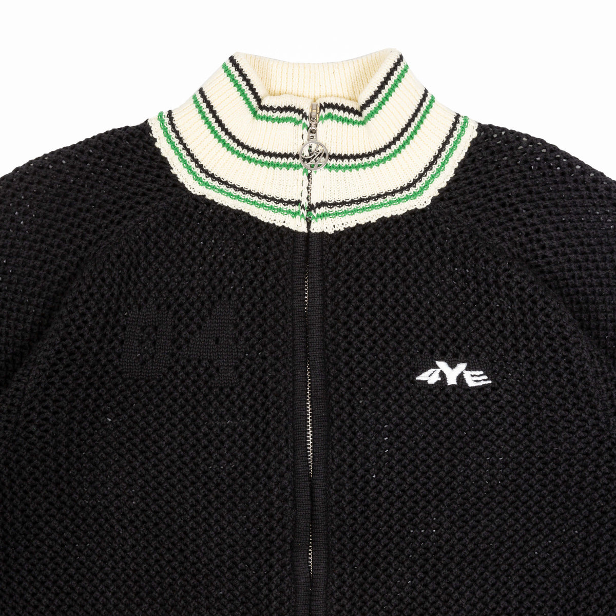 Knit Track Jacket - Black