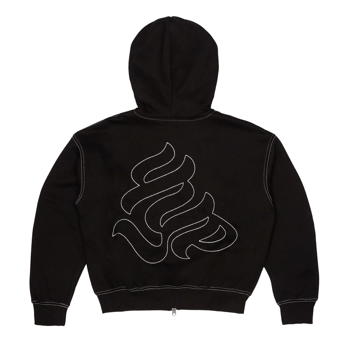 Gear Hoodie - Black/Silver