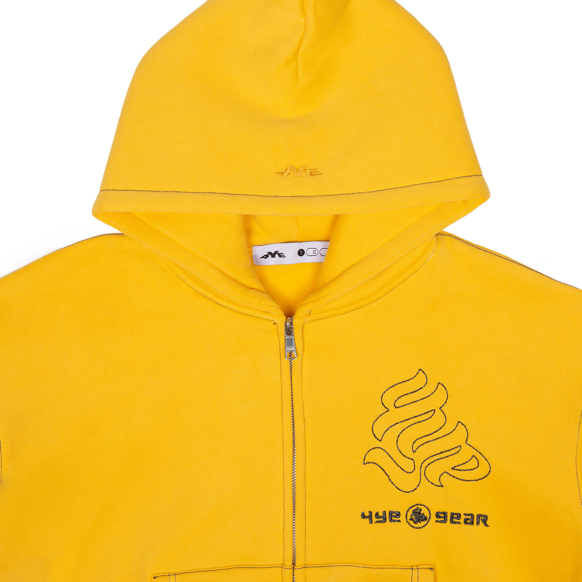 Gear Hoodie - Yellow/Black