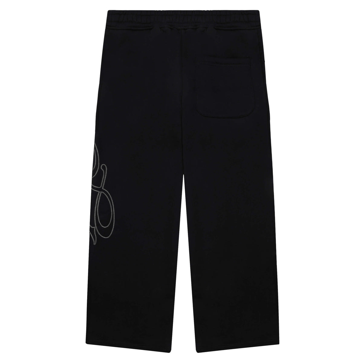 Signature Wide Pant - Black/Grey