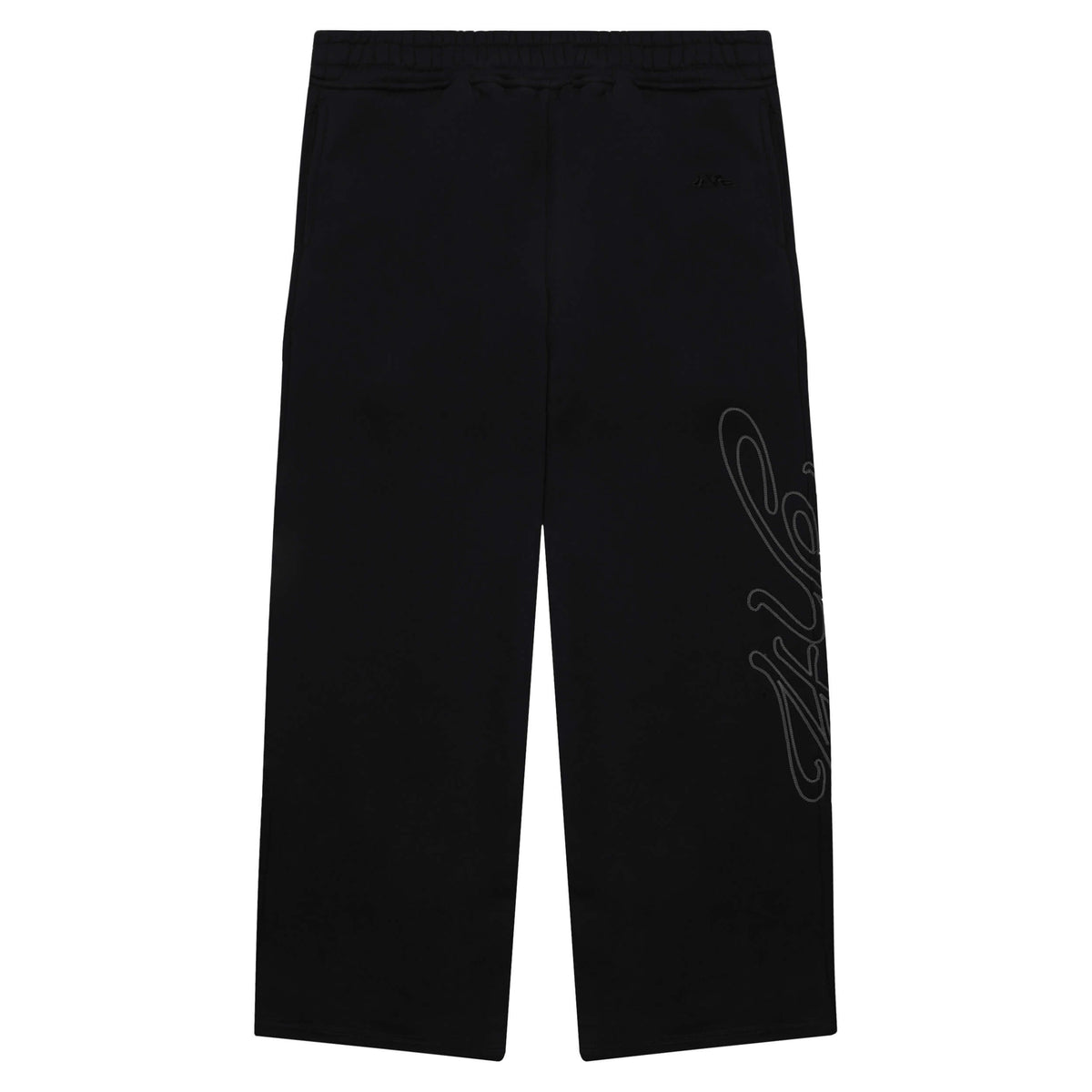 Signature Wide Pant - Black/Grey