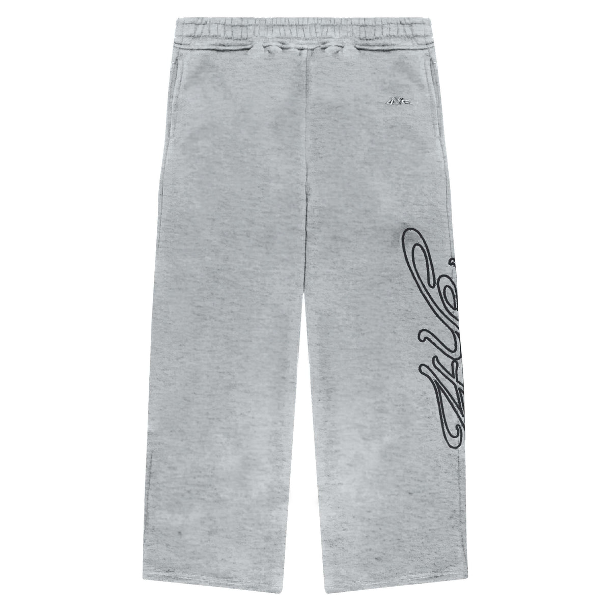 Signature Wide Pant - Light H.Grey/Black