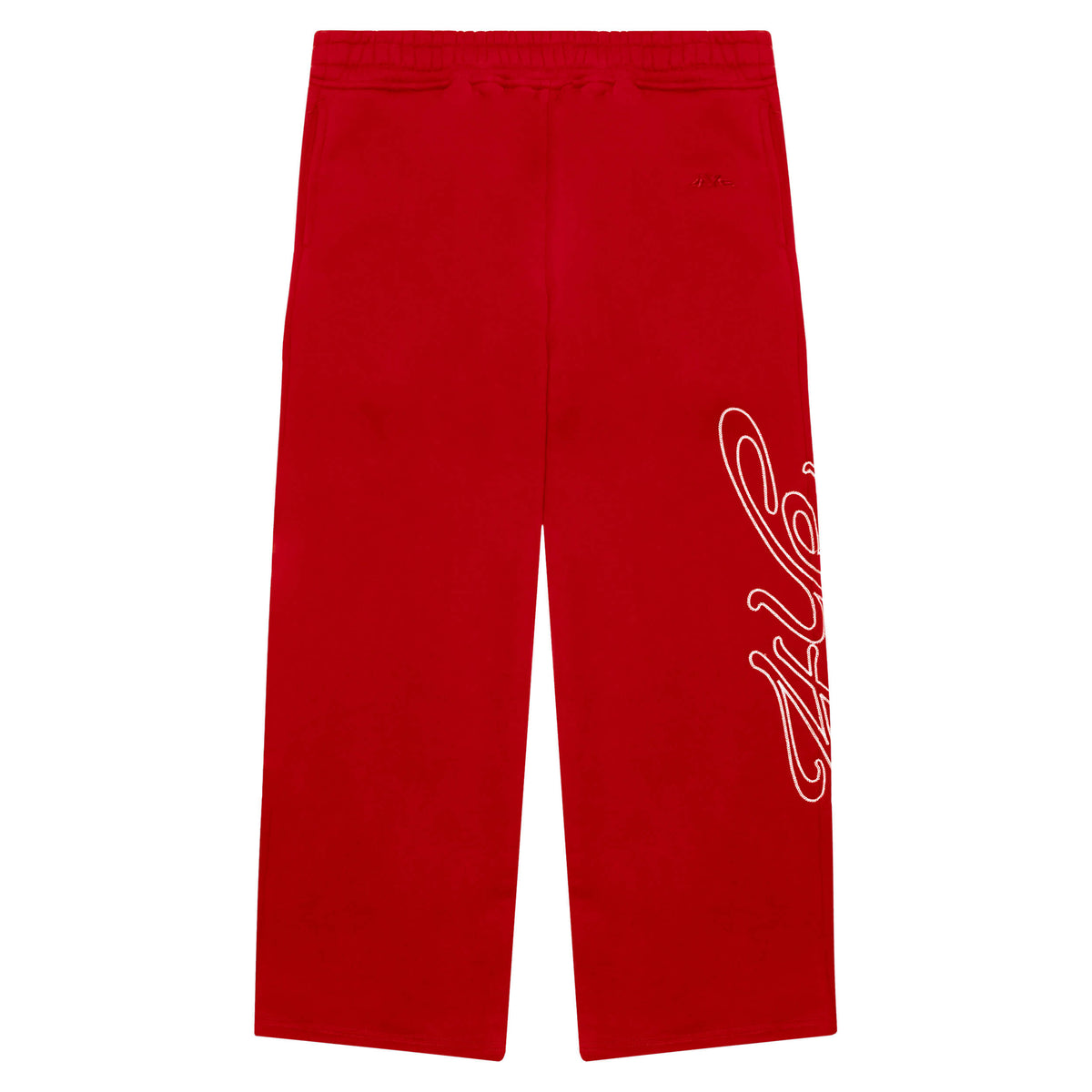 Signature Wide Pant - Red/White