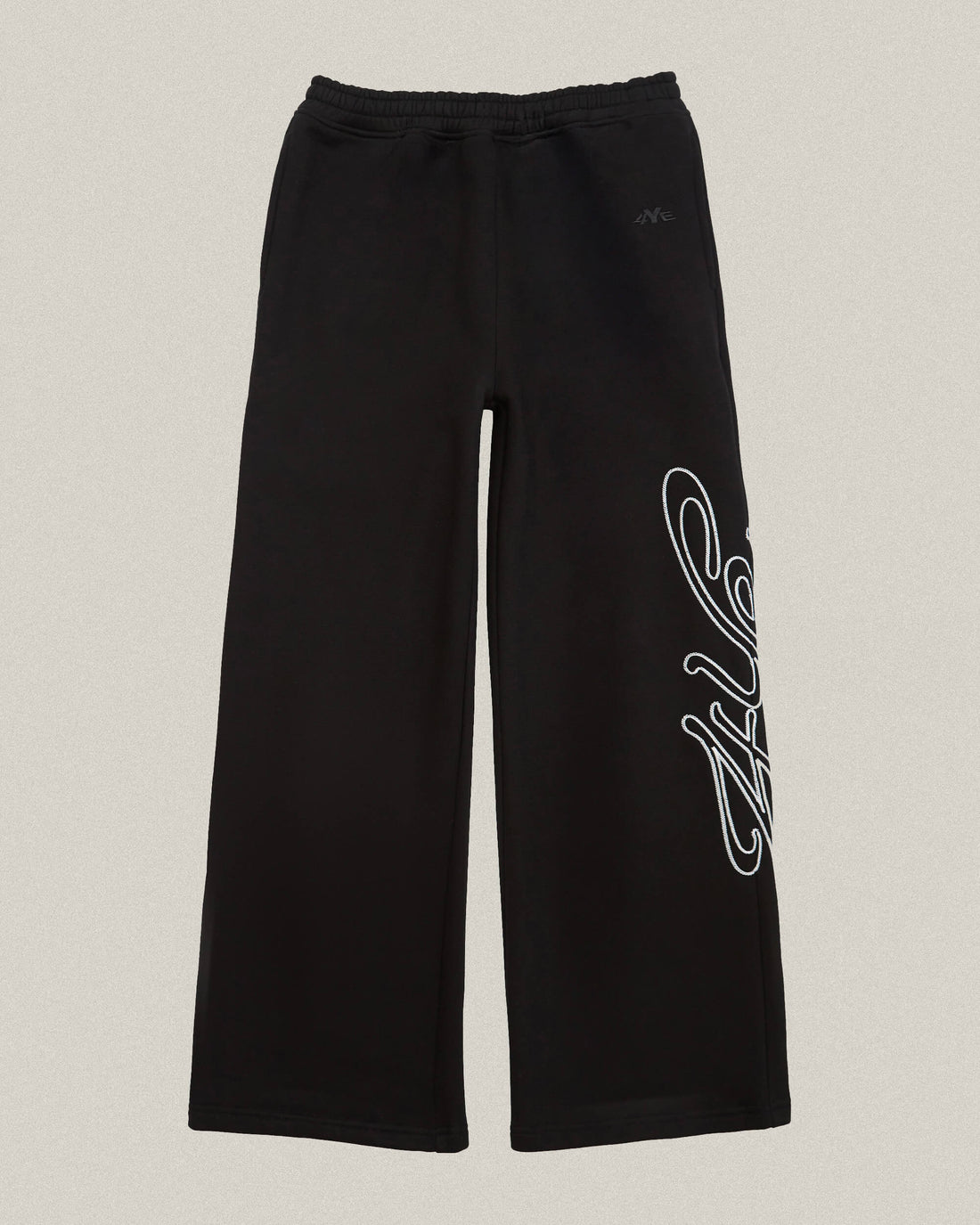 Signature Wide Pant - Black/White