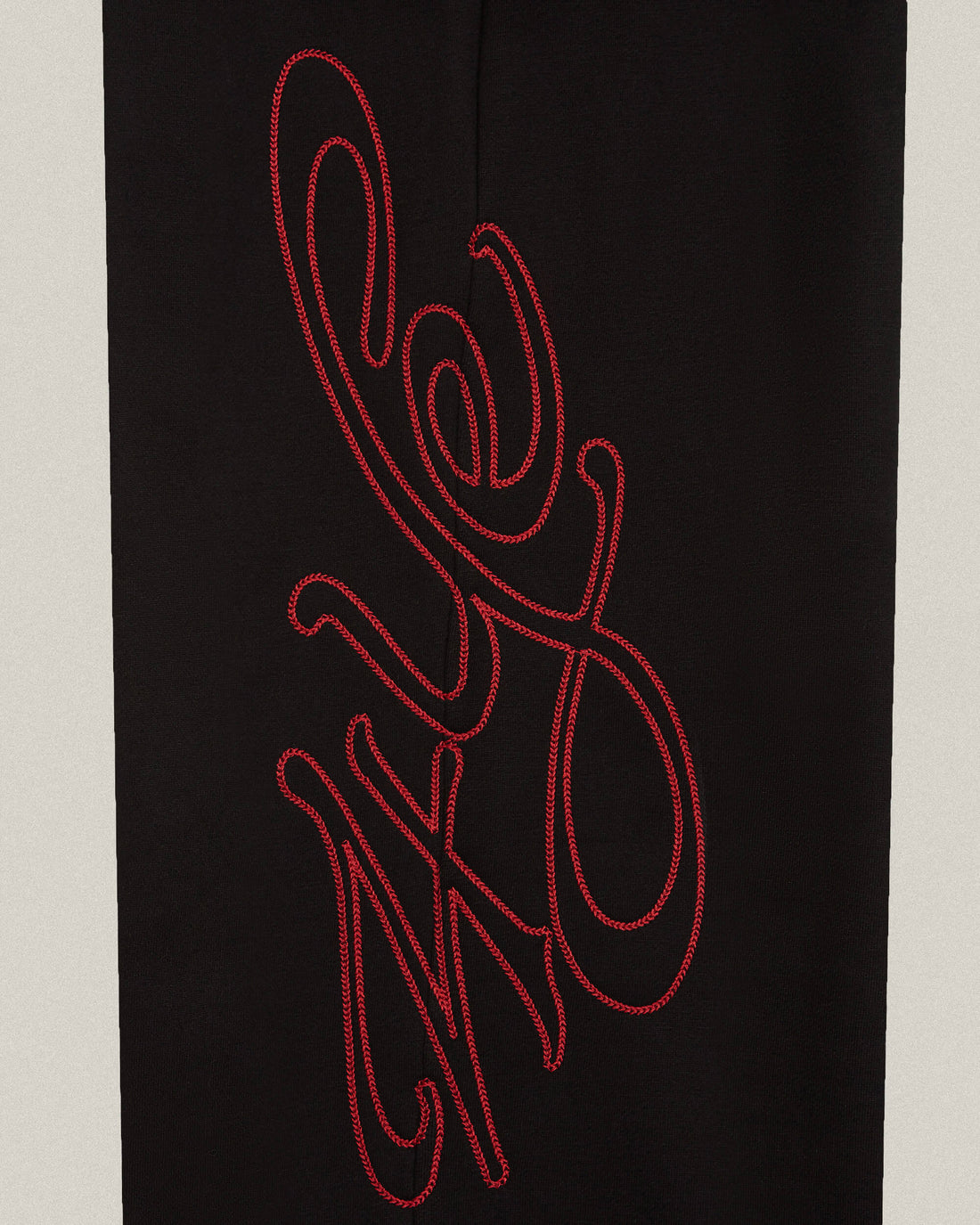 Signature Wide Pant - Black/Red
