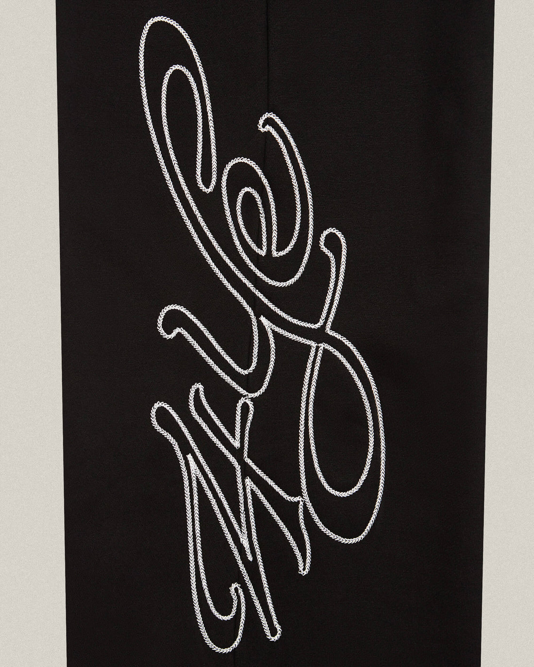 Signature Wide Pant - Black/White