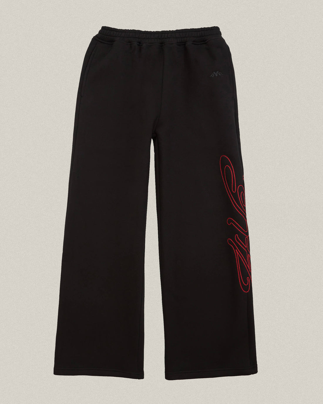 Signature Wide Pant - Black/Red