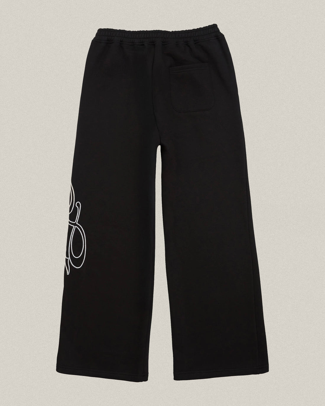 Signature Wide Pant - Black/White
