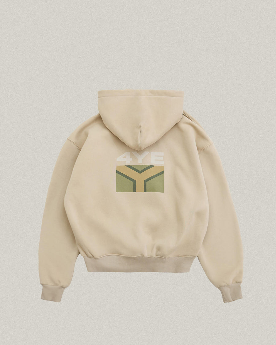 Flag Hoodie - Oat