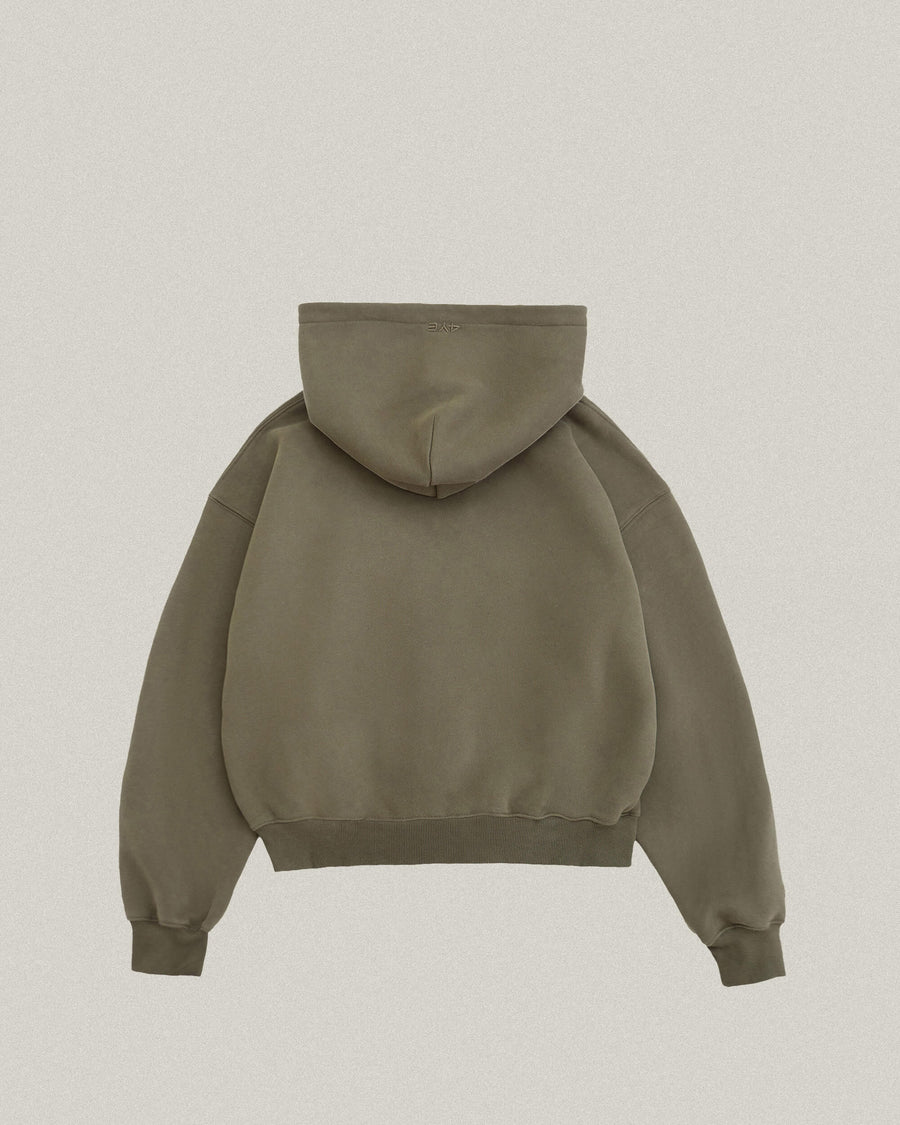 Signature Rhinestone Hoodie - Olive