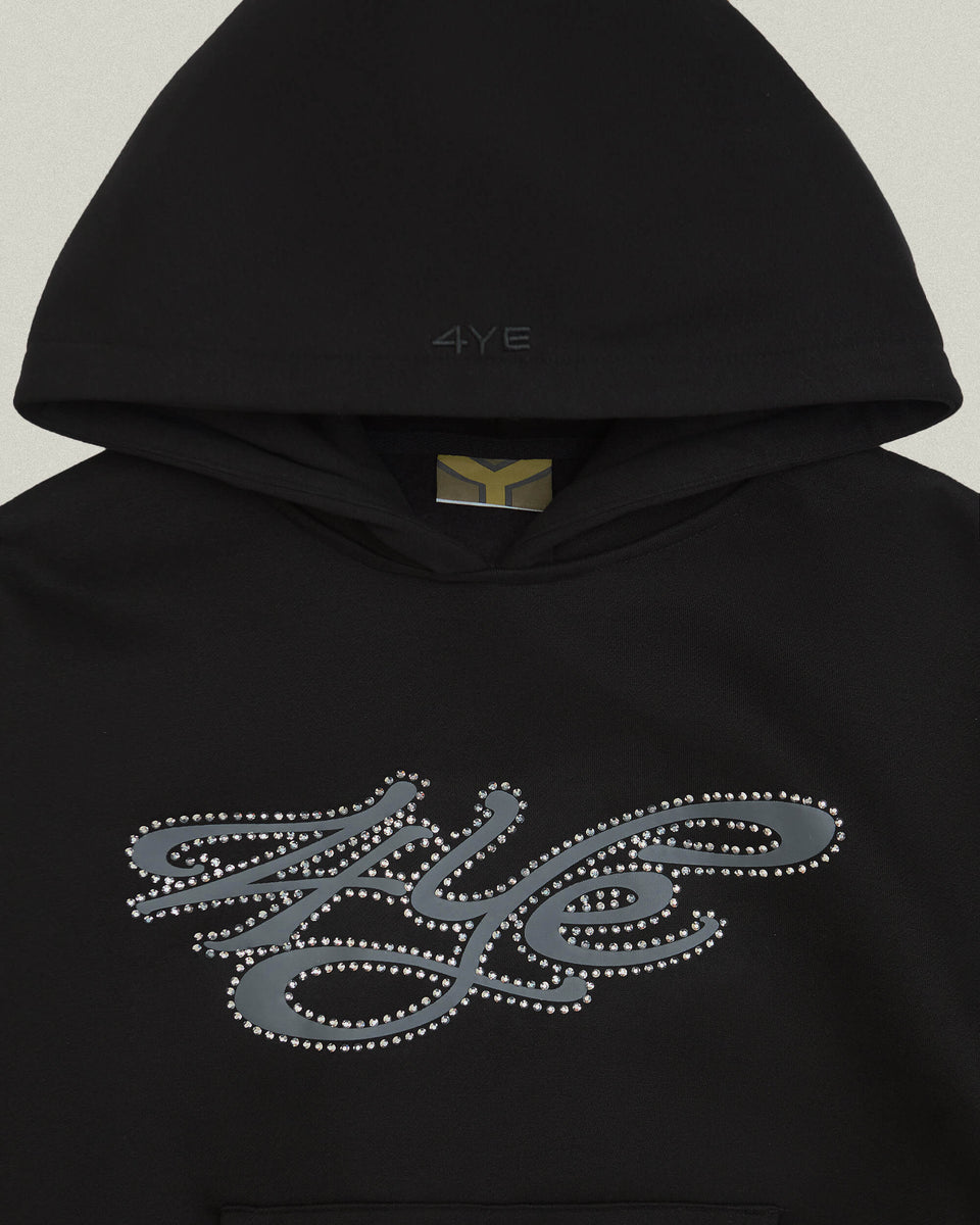Signature Rhinestone Hoodie - Black (SP26) (PR)