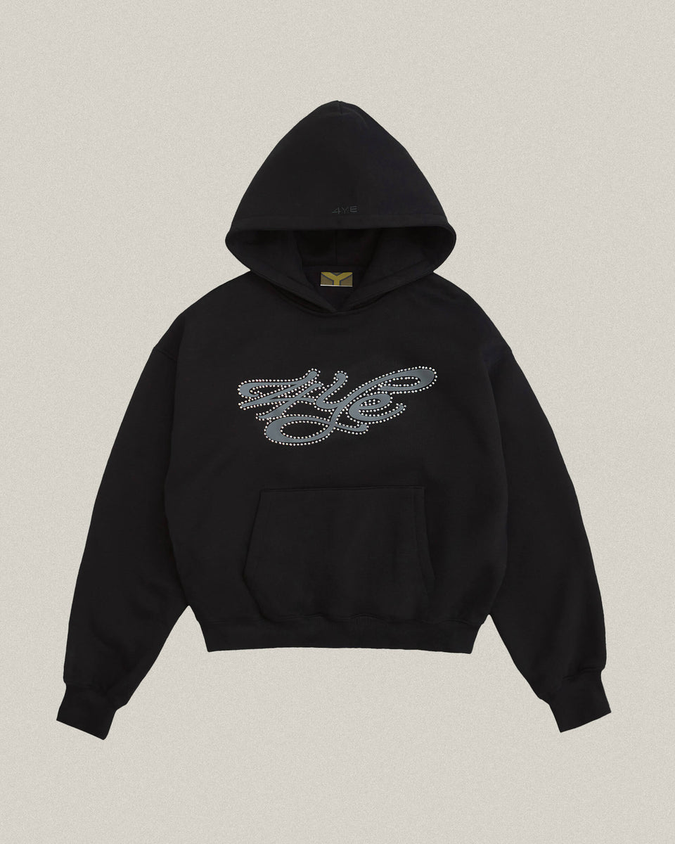 Signature Rhinestone Hoodie - Black (SP26) (PR)