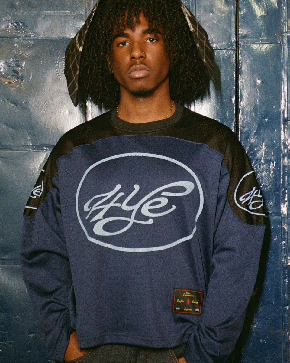 Signature Mesh Jersey - Navy/Lt. Blue