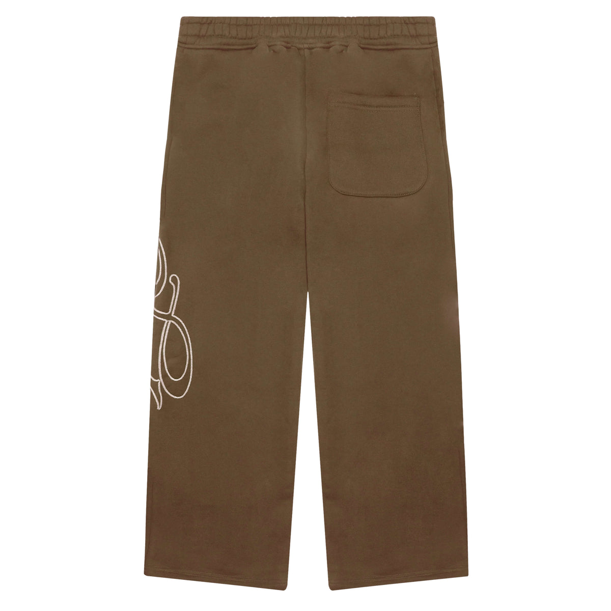 Signature Wide Pant - Brown