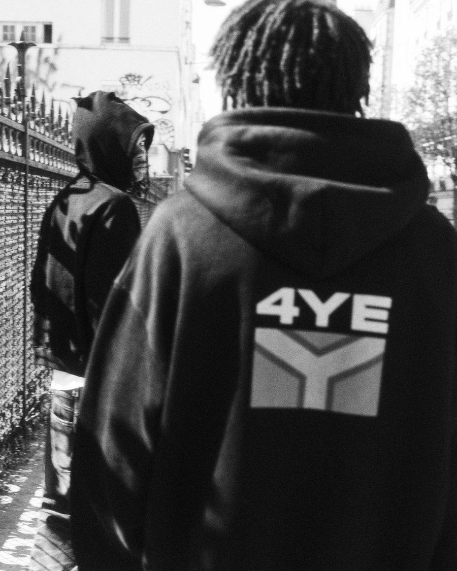 Flag Hoodie - Black