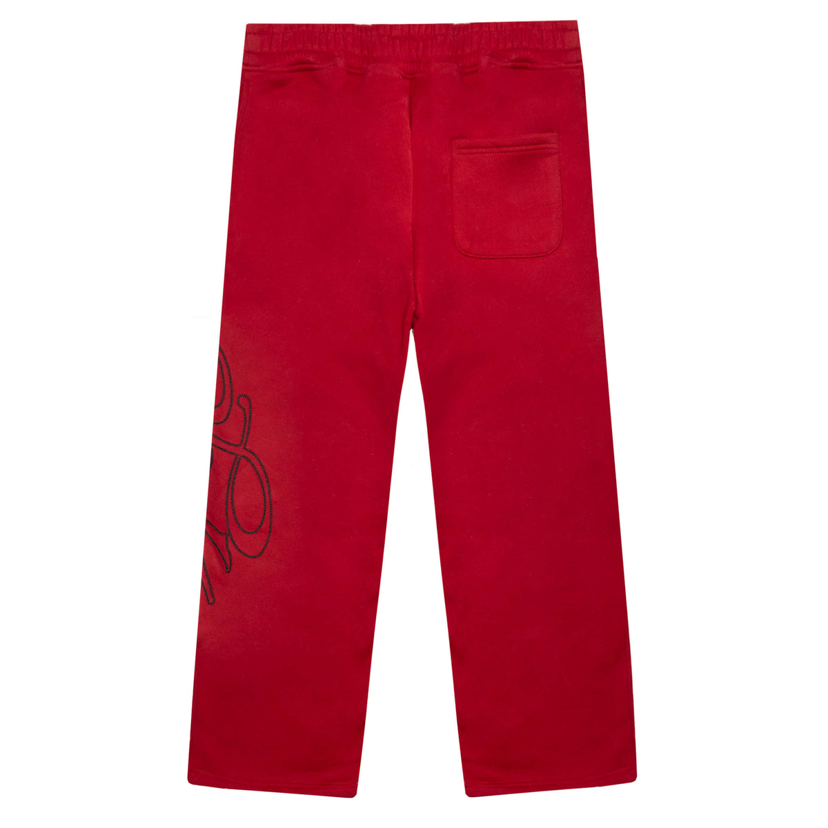 Signature Wide Pant - Red/Black