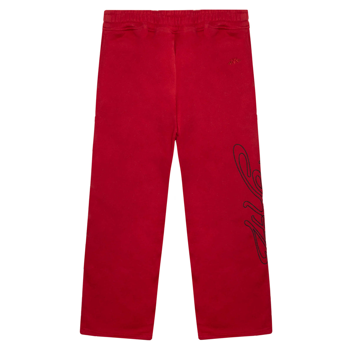 Signature Wide Pant - Red/Black